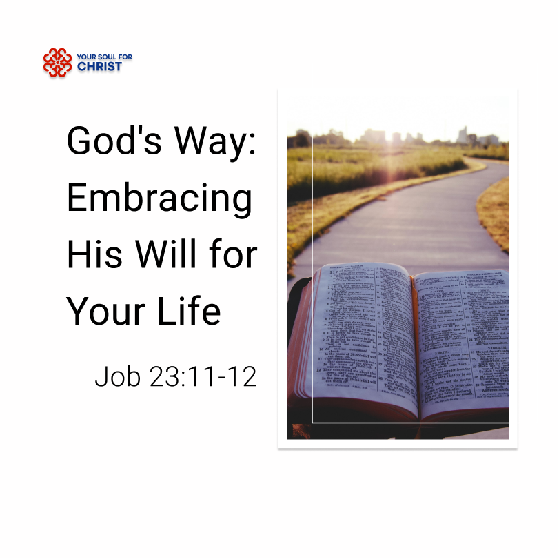 God's Way: Embracing His Will for Your Life - Job 23:11-12