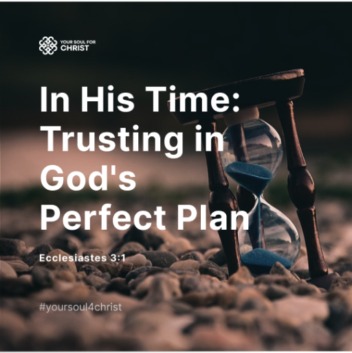 In His Time: Trusting in God's  Perfect Plan - Ecclesiastes 3:1