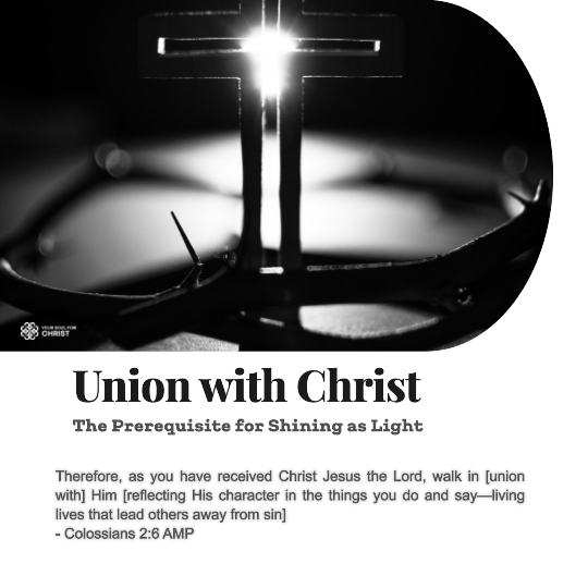 Union with Christ: The Prerequisite for Shining as Light - Colossians 2:6