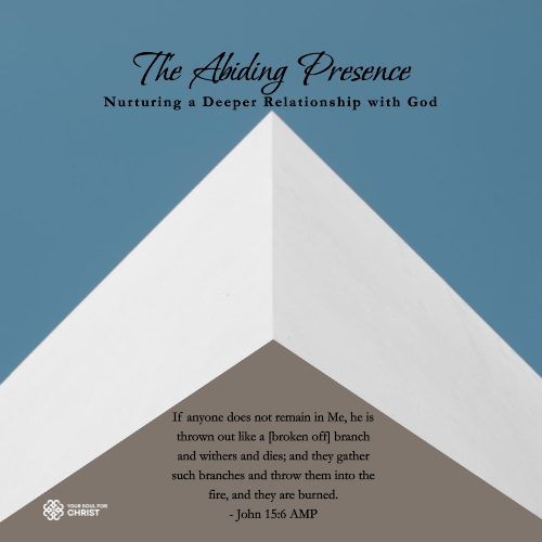 The Abiding Presence: Nurturing a Deeper Relationship with God - John 15:6