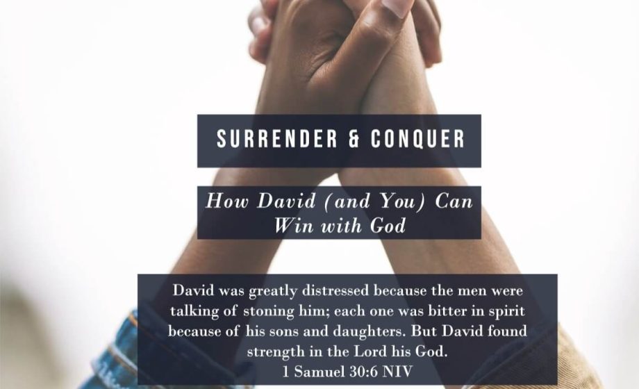 Surrender & Conquer: How David (and You) Can Win with God - ‭‭1 Samuel‬ ‭30‬:‭6‬