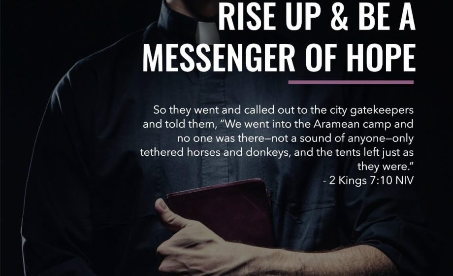 Overcoming Procrastination: Rise Up & Be a Messenger of Hope - 2 Kings 7:10