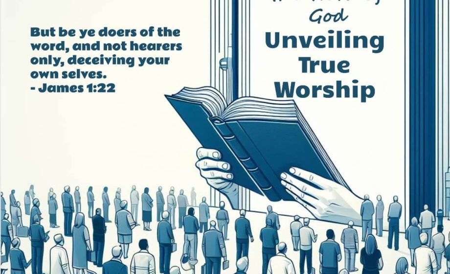 Be a Doer of the Word of God: Unveiling True Worship - James 1:22