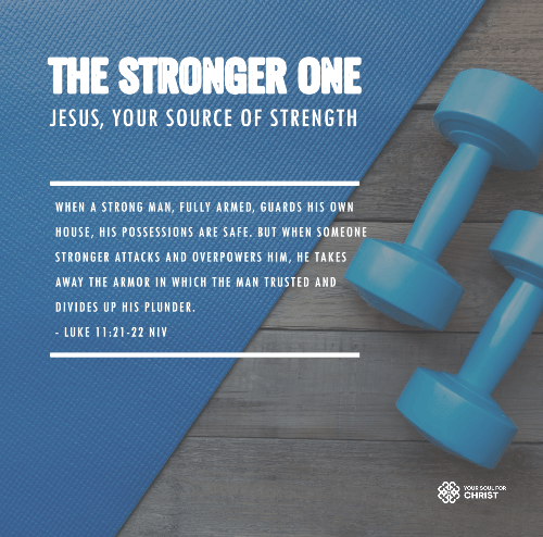 The Stronger One: Jesus, Your Source of Strength - Luke 11:21-22