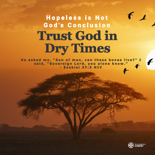 Hopeless is Not God's Conclusion: Trust God Even in Dry Times - Ezekiel 37:3