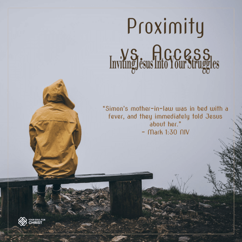 Proximity vs. Access: Inviting Jesus into Your Struggles - Mark 1:29-31