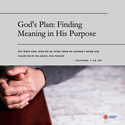 God's Plan: Finding Meaning in His Purpose - Galatians 1:15