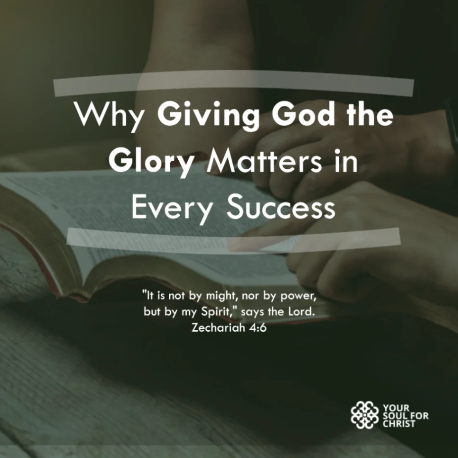 Why Giving God the Glory Matters in Every Success - Daniel 4:29-30