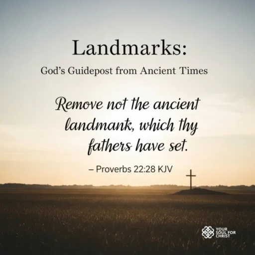 Landmarks: God's Guideposts from Ancient Times - Proverbs 22:28