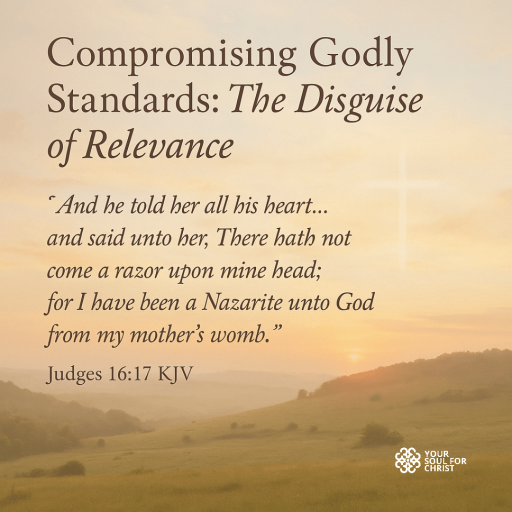 Compromising Godly Standards: The Disguise of Relevance - Judges 16:17
