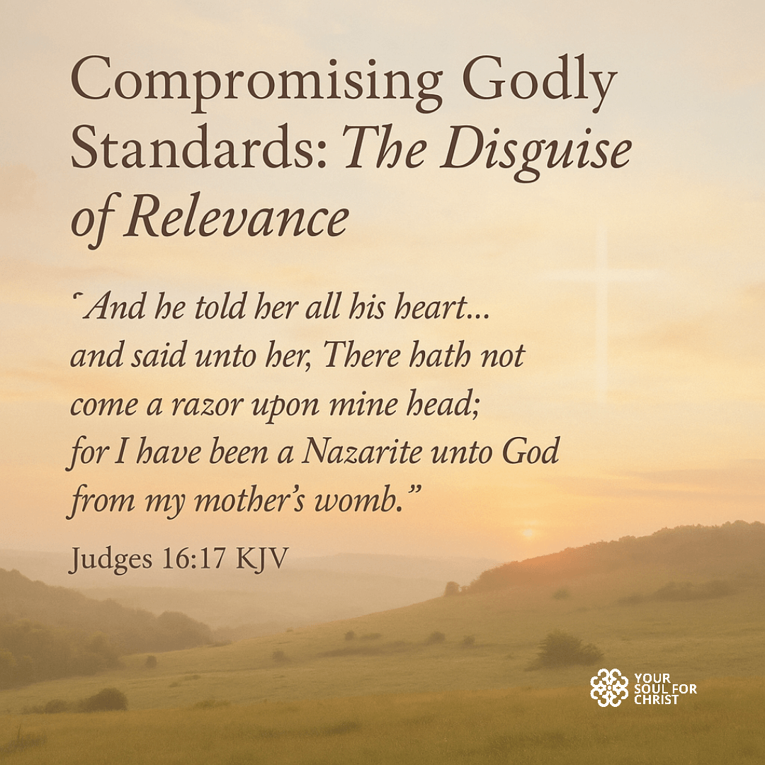 Compromising Godly Standards: The Disguise of Relevance - Judges 16:17