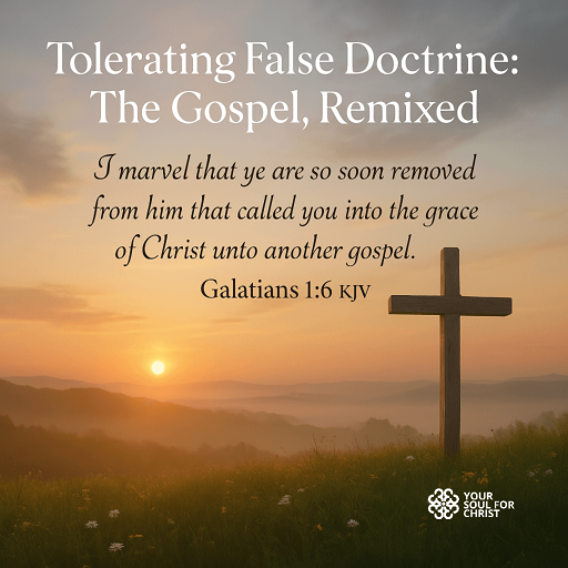 Tolerating False Doctrine: The Gospel, Remixed - Galatians 1:6