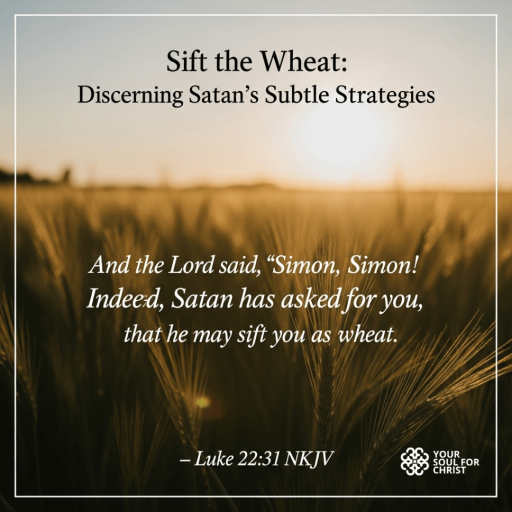 Sift the Wheat: Discerning Satan's Subtle Strategies - Luke 22:31
