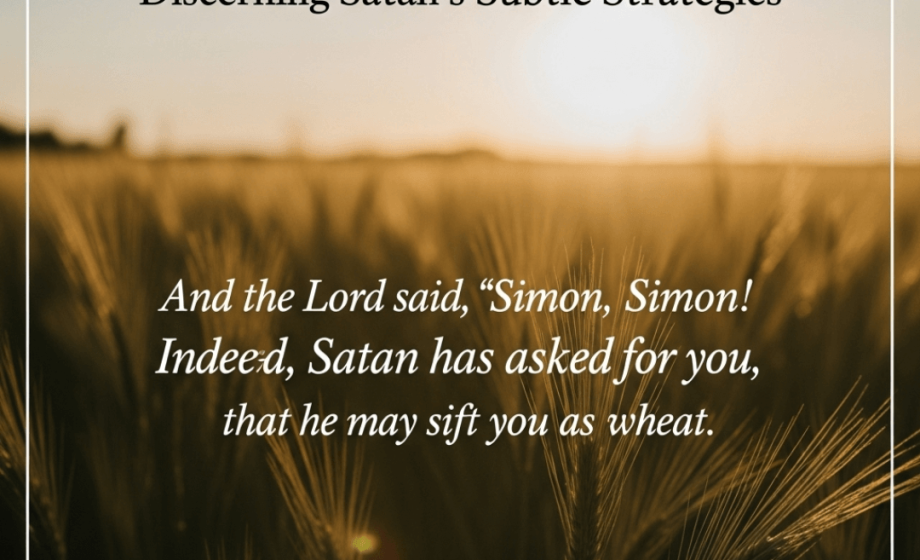 Sift the Wheat: Discerning Satan's Subtle Strategies - Luke 22:31