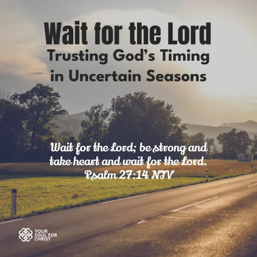 Wait for the Lord: Trusting God’s Timing in Uncertain Seasons - Psalm 27:14