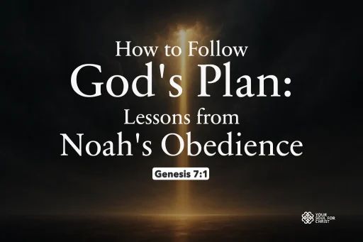 How to Follow God's Plan: Lessons from Noah's Obedience - Genesis 7:1
