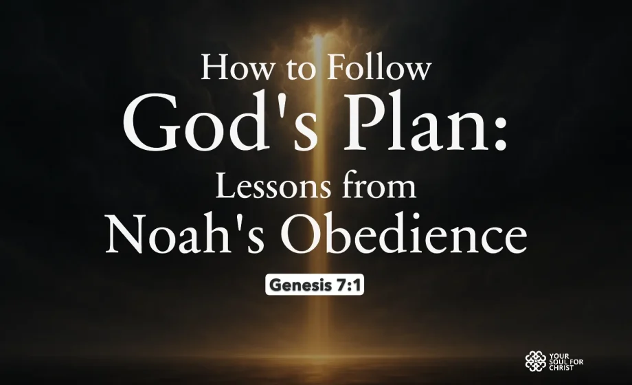 How to Follow God's Plan: Lessons from Noah's Obedience - Genesis 7:1