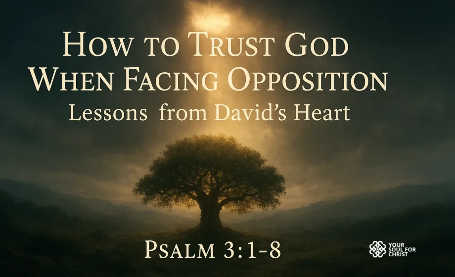 How to Trust God When Facing Opposition - Psalm 3:1-2