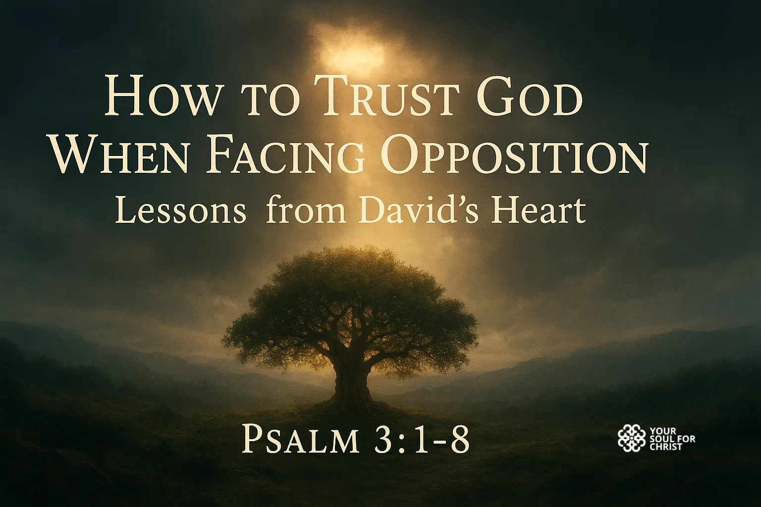 How to Trust God When Facing Opposition - Psalm 3:1-2