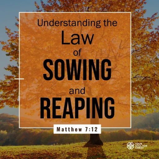 Understanding the Law of Sowing and Reaping - Matthew 7:12