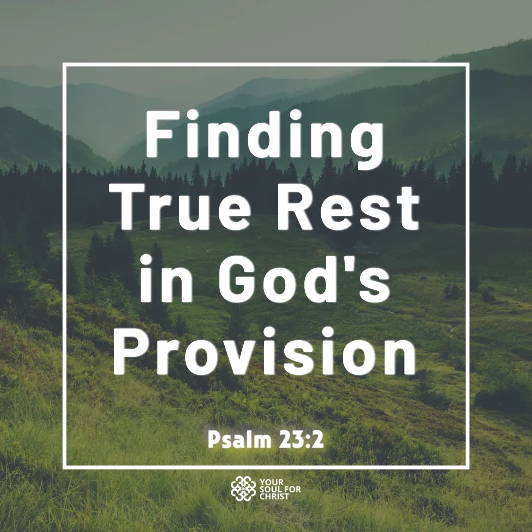Finding True Rest in God's Provision - Psalm 23:2