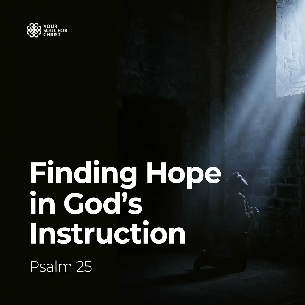 Finding Hope in God's Instruction When Distraction Strikes - Psalm 25:8-10