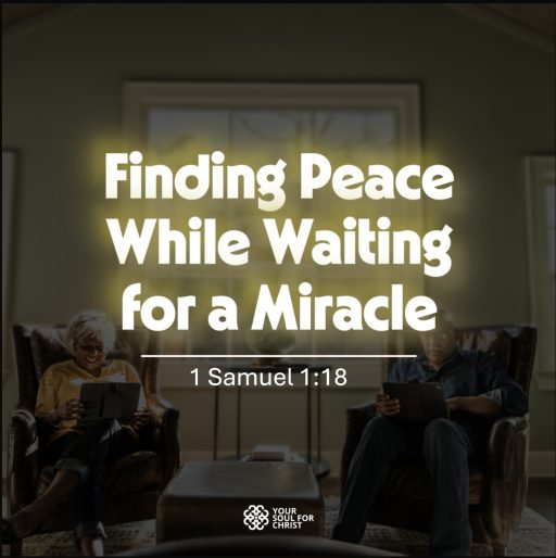 Finding Peace While Waiting for a Miracle 1 Samuel 1:18