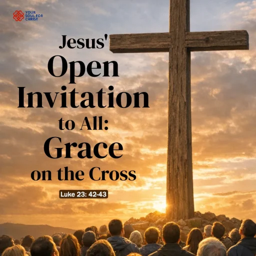 Jesus' Open Invitation to All: Grace on the Cross - Luke 23:42-43