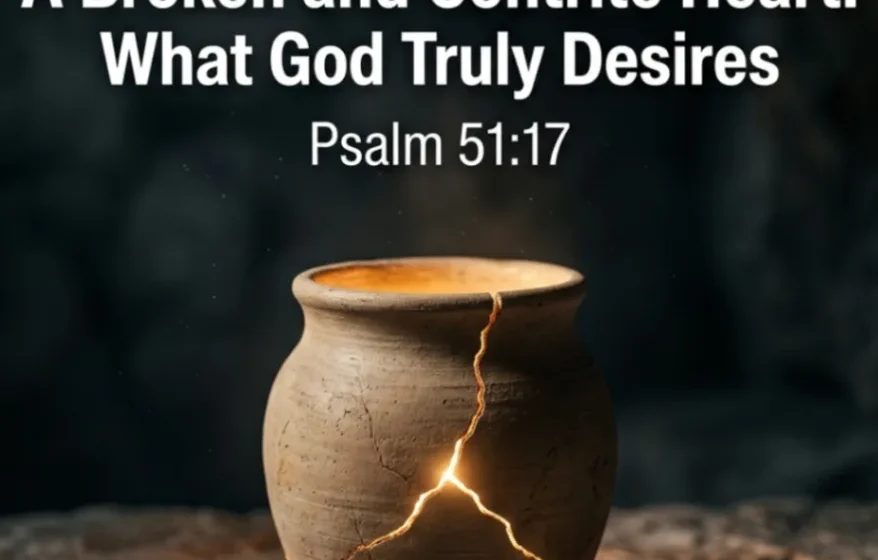 A Broken and Contrite Heart: What God Truly Desires - Psalm 51:17