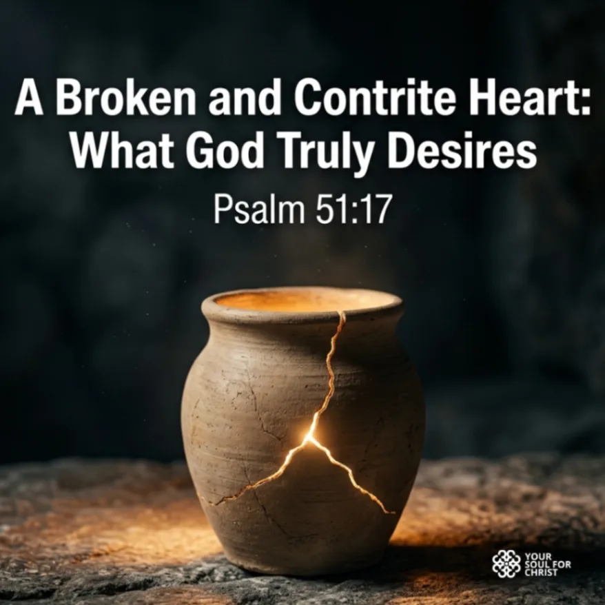 A Broken and Contrite Heart: What God Truly Desires - Psalm 51:17