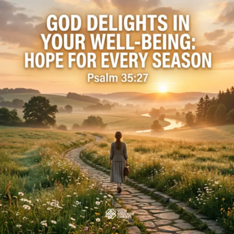 God Delights in Your Well-Being: Hope for Every Season - Psalm 35:27