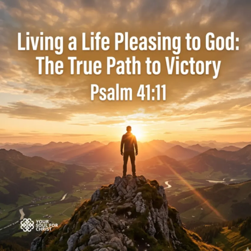 Living a Life Pleasing to God: The True Path to Victory - Psalm 41:10-11