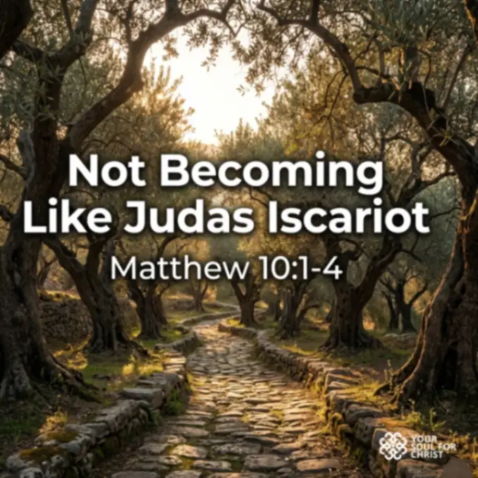 Not Becoming Like Judas Iscariot - Matthew 10:1-4
