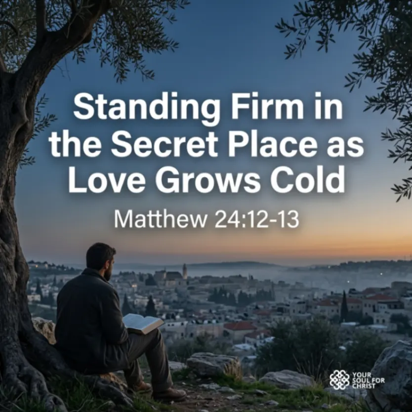 Standing Firm in the Secret Place as Love Grows Cold - Matthew 24:12-13