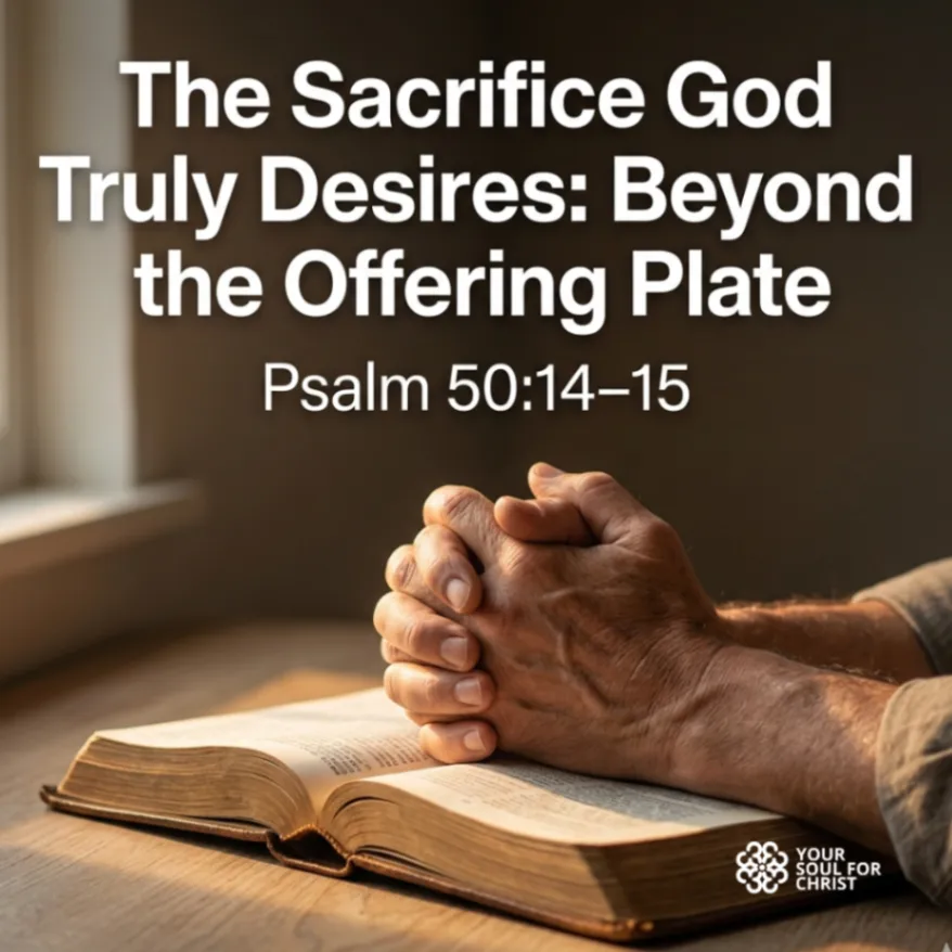 The Sacrifice God Truly Desires: Beyond the Offering Plate