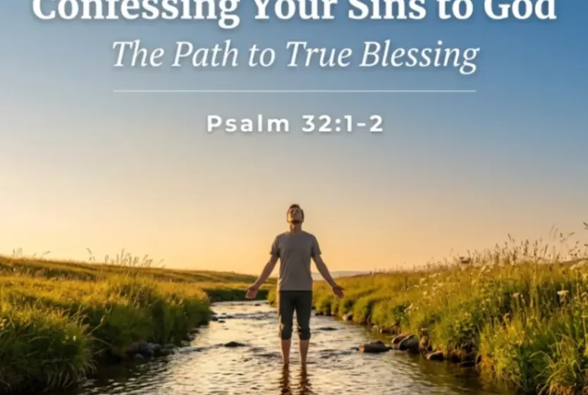 Confessing Your Sins to God: The Path to True Blessing - Psalm 32:1-2