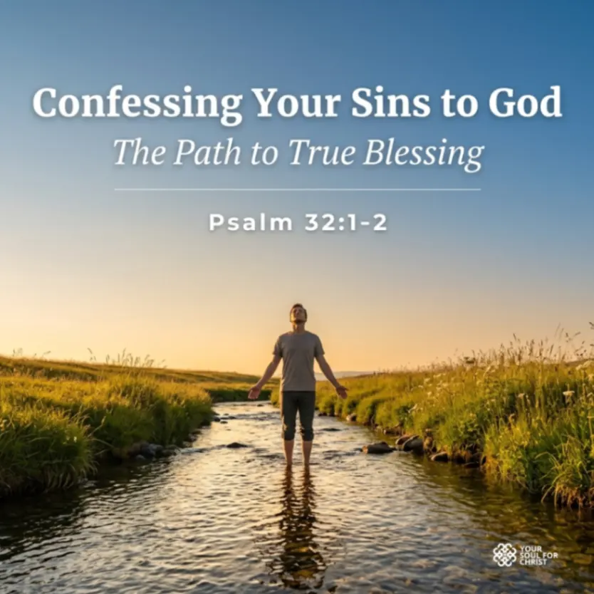 Confessing Your Sins to God: The Path to True Blessing - Psalm 32:1-2