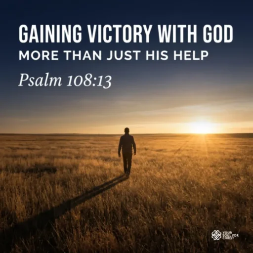 Gaining Victory with God: More Than Just His Help - Psalm 108:13