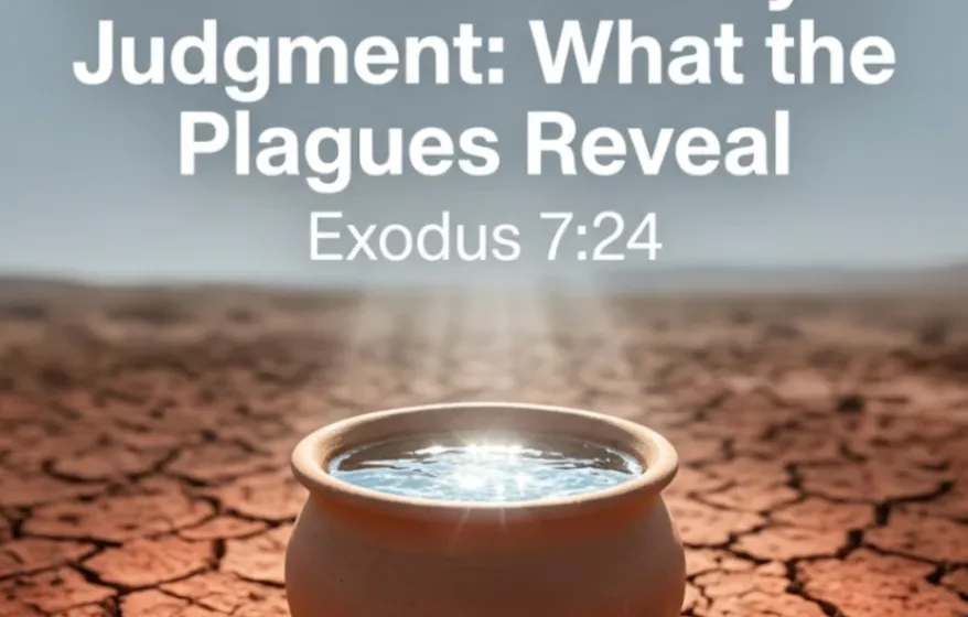 God's Quiet Mercy in Judgment: What the Plagues Reveal - Exodus 7:24