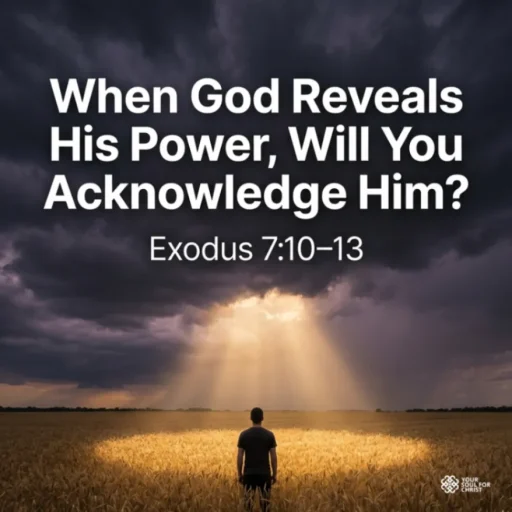 When God Reveals His Power, Will You Acknowledge Him? - Exodus 7:10-13