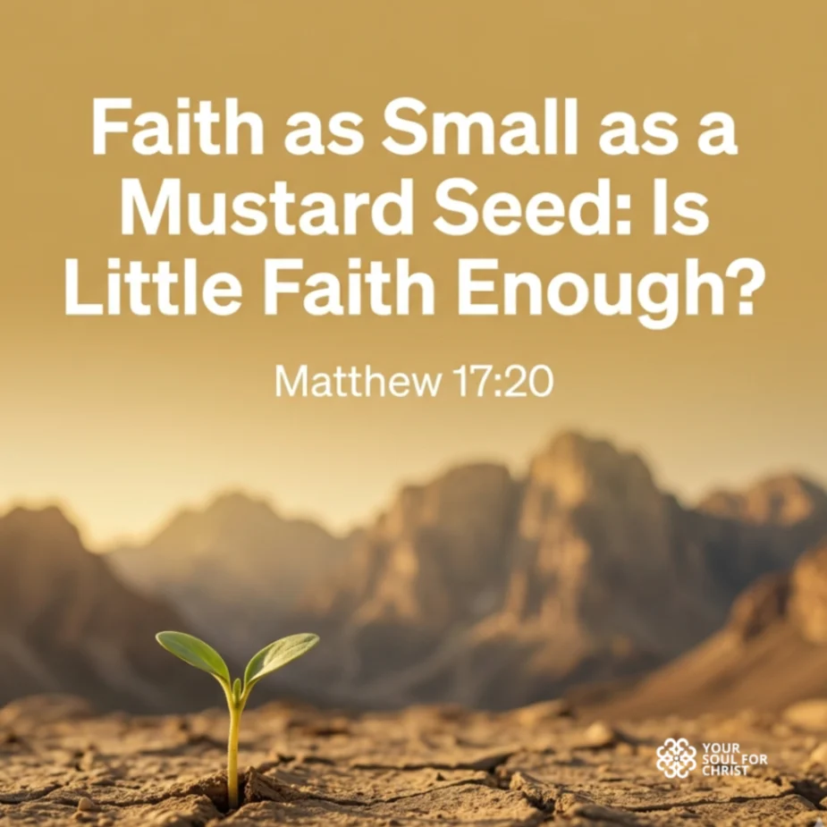 Faith as Small as a Mustard Seed: Is Little Faith Enough? - Matthew 17:19-20