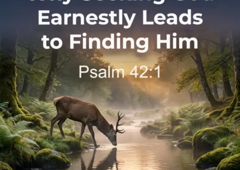 Why Seeking God Earnestly Leads to Finding Him - Psalm 42:1