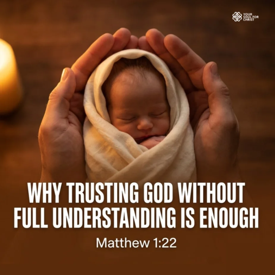 Why Trusting God Without Full Understanding Is Enough - Matthew 1:22