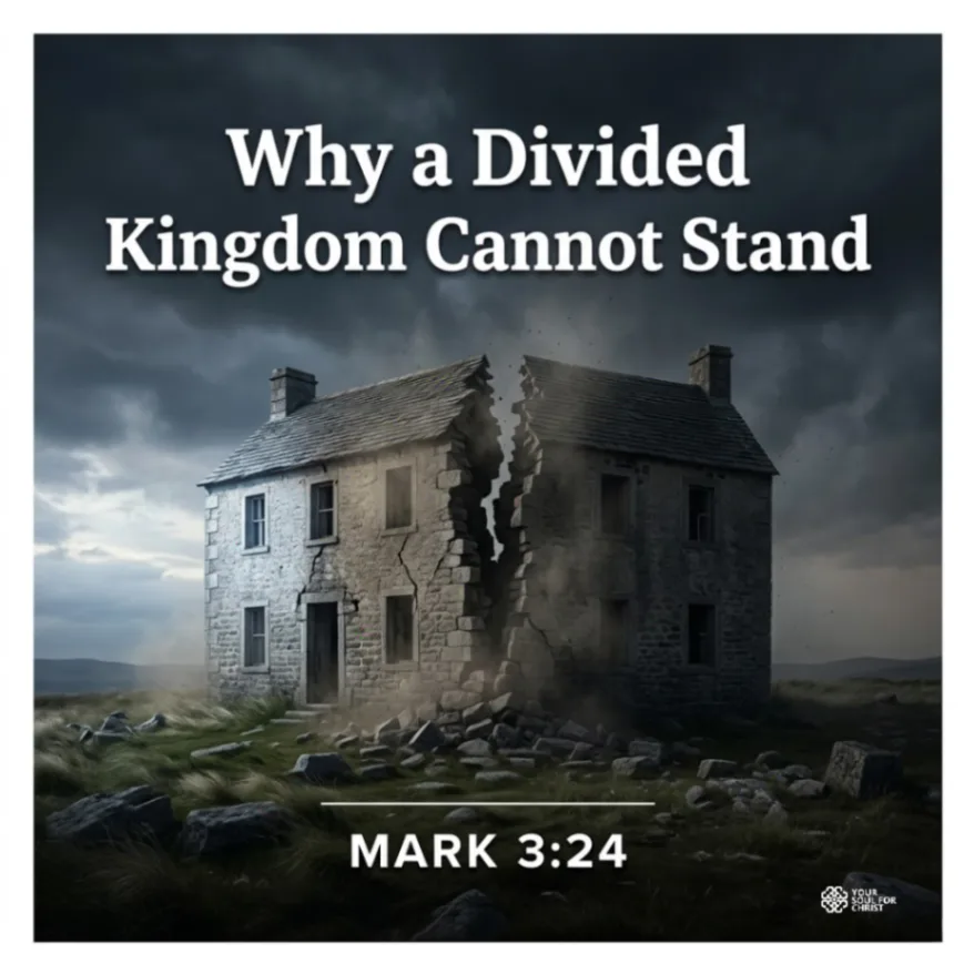 Why a Divided Kingdom Cannot Stand - Mark 3:24